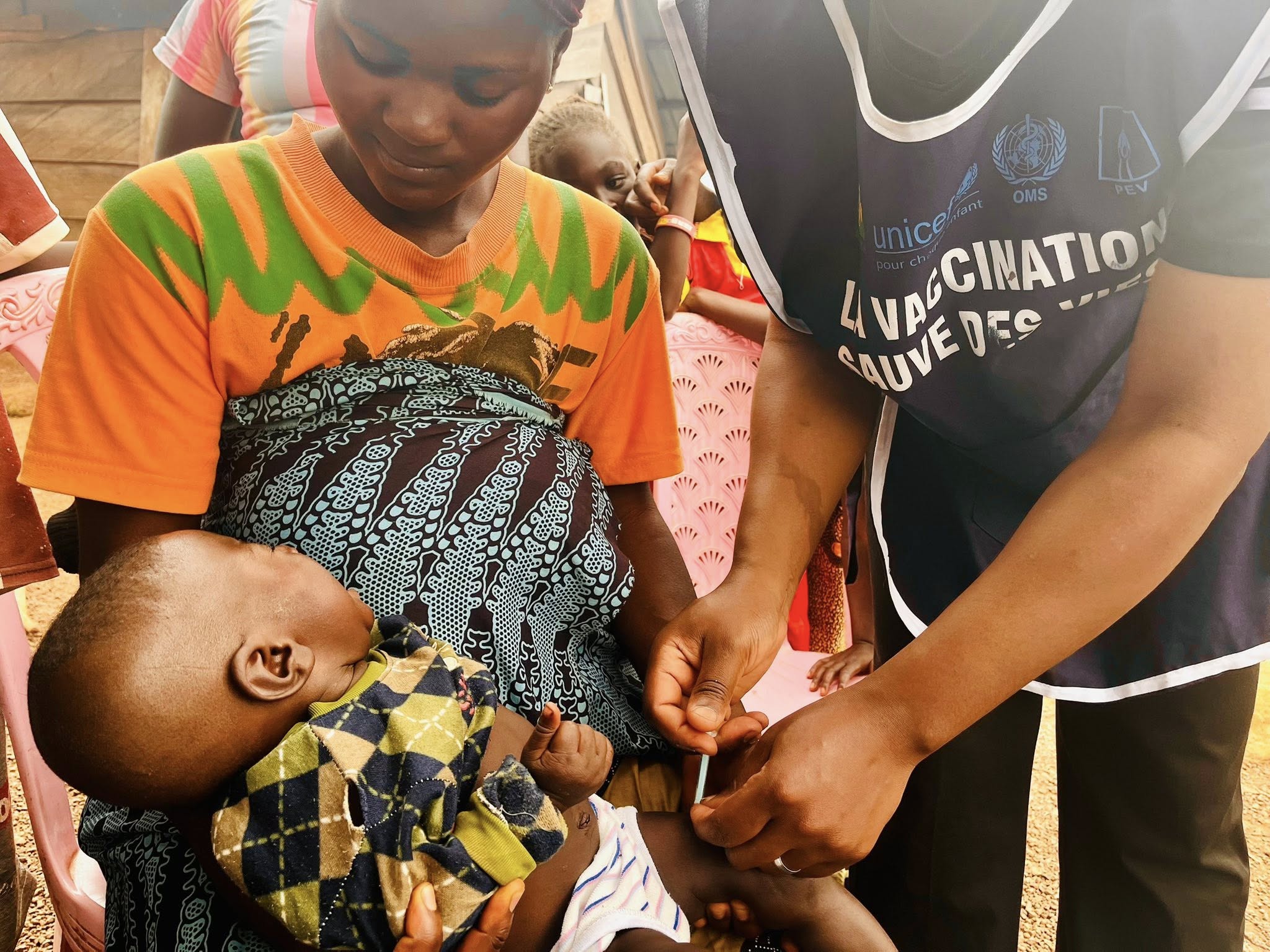 Vaccination d'un nourrisson